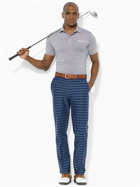 Striped Greens Pant Classic Chinos Golf Pants