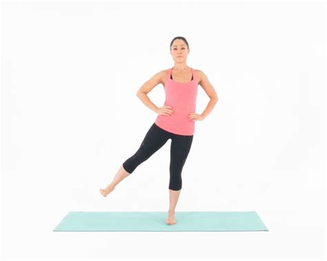 Standing Side Leg Raises Easy 30 Minute Workout Popsugar Fitness