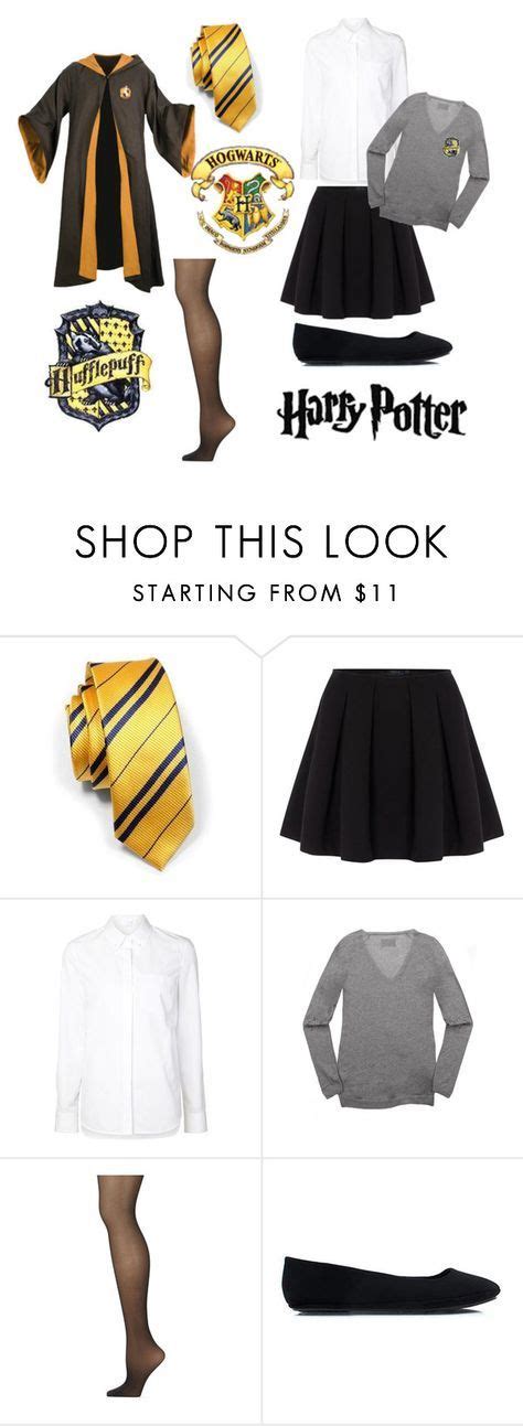 Hufflepuff Uniform By Benjiedaisy Liked On Polyvore Featuring Polo