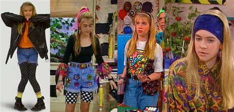 Clarissa Explains It All Costume Neon Rattail
