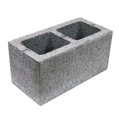 Master Products 8 in. x 8 in. x 16 in. 2-Hole Concrete Block-BC010