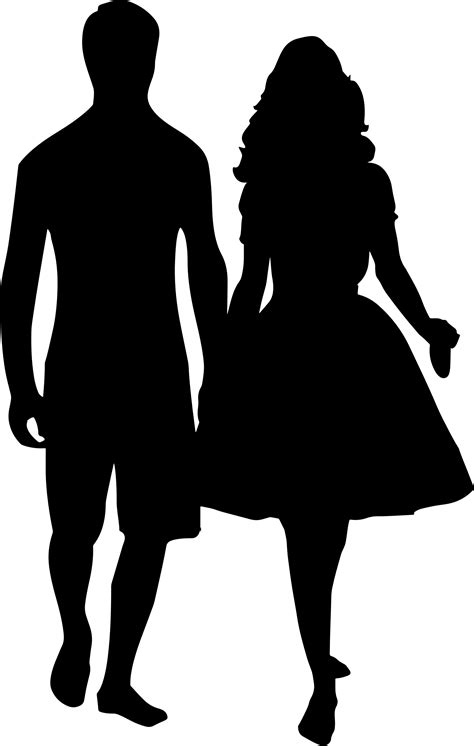 clipart female hand silhouette - Clipground