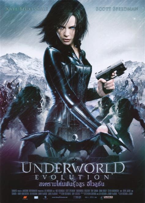 Underworld Evolution 2006 11x17 Movie Poster Thai