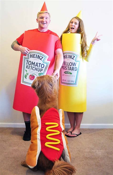 Ketchup Mustard Hotdog Diy Halloween Costumes Halloween Costumes