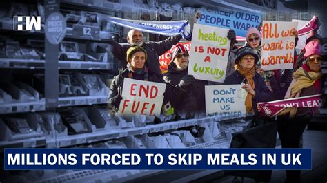 Millions In Britain Skipping Meals To Tackle Cost Of Living Crisis