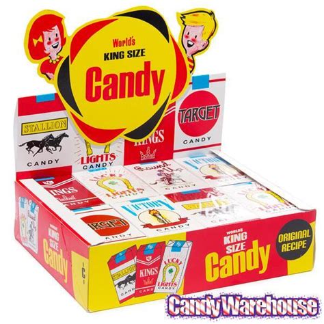 Candy Cigarettes Packs 24 Piece Box Candy Warehouse