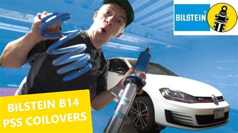 Bilstein B14 Pss Coilovers Install Mk7 Gti Mqb Youtube