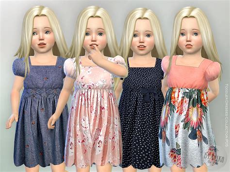 Toddler Dresses Collection P05 By Lillka At Tsr Sims 4