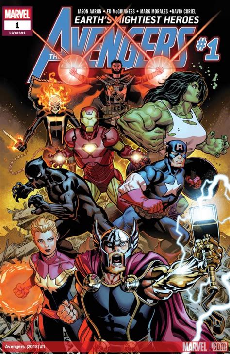 Avengers 2018 1 Comic Issues Marvel