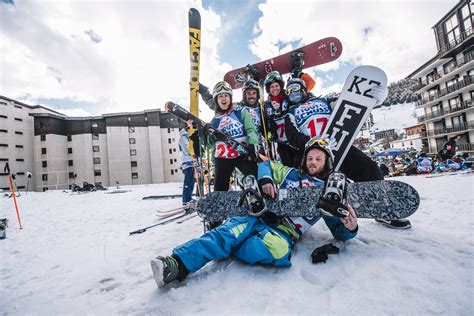 Red Bull Tout Schuss Ski Evenement 2 Alpes Photographe Sport Nicolas