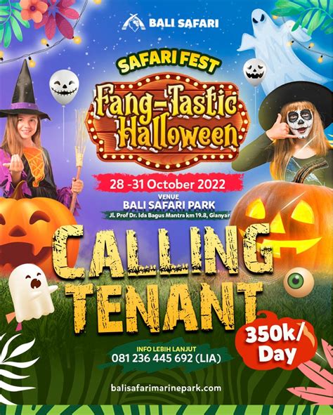 Safari Festival “fang Tastic Halloween” Open Tenant Sponsor Dan