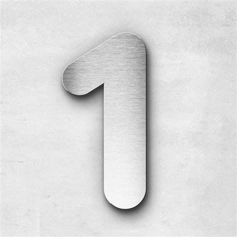 house-number-1-stainless-steel-classic-series