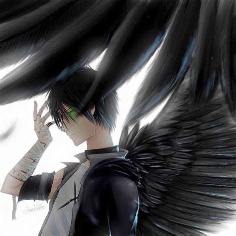 Anime Boy With Wings