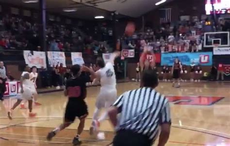high school freshman sinks full court buzzer beating game winner video highschool freshman