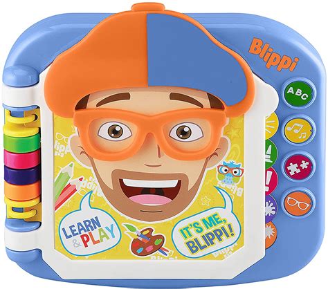 Ekids Blippi Book Toddler Toys With Built In Preschool Learning Games