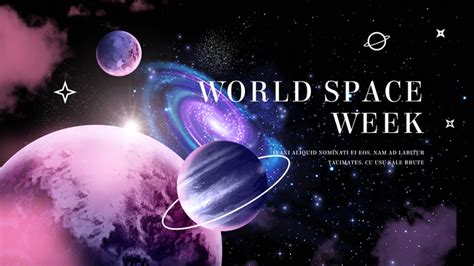 World Space Week The Stars Posters Psd Backgrounds Free Download