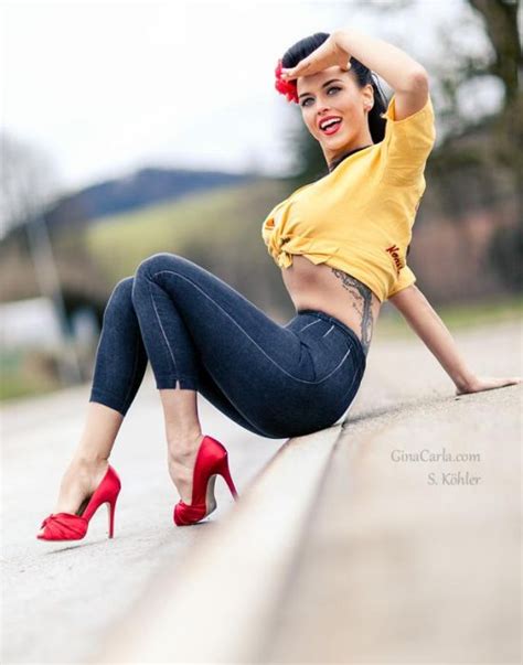 Gina Karla Pin Up Pics That Are Sexy And Stunning Pics