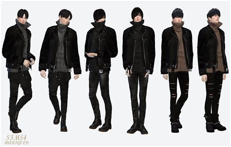 Sims 4 Korean Fashion Male Magiadelcieloforever