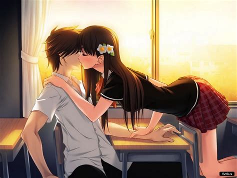 My Top 25 Romance Anime ♡ Beijo Anime Casal Anime Desenhos De