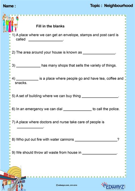 Worksheet For Class 2 Evs