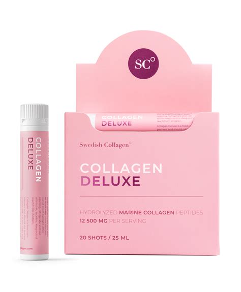 Colagen Deluxe Din Pe Te Hidrolizat Lichid Tip I Cu Mg Acid Hialuronic Mg