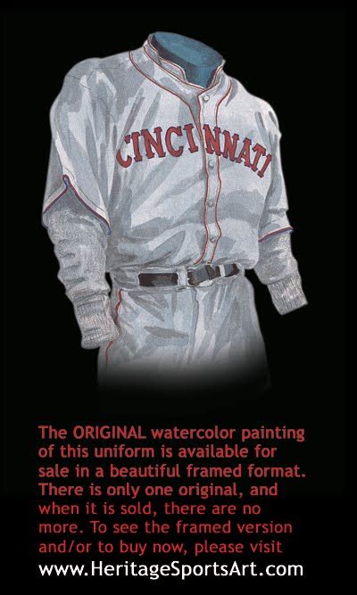 Cincinnati Reds Uniform And Team History Heritage Uniforms And Jerseys