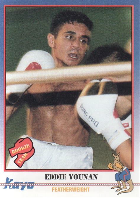 1991 Kayo Boxing Trading Cards 226 Eddie Younan At Amazons Sports
