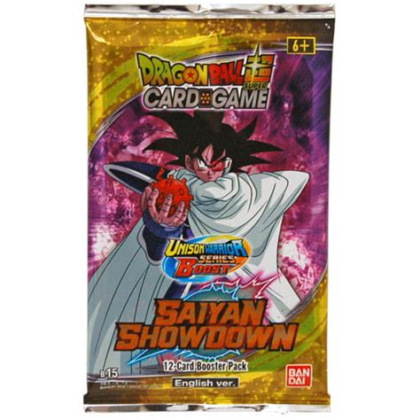Dragon Ball Super Card Game Saiyan Showdown Booster Dragon Ball