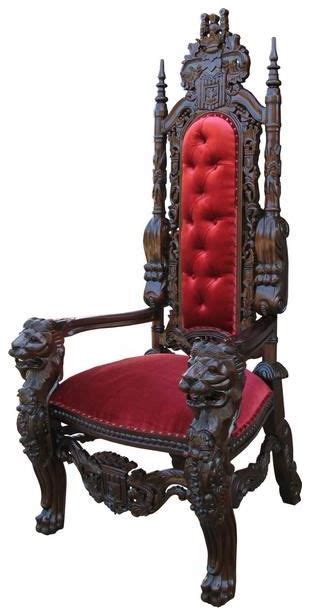 King Lion Throne Chair Chr011 Throne Chair Gothic Furniture Gothic