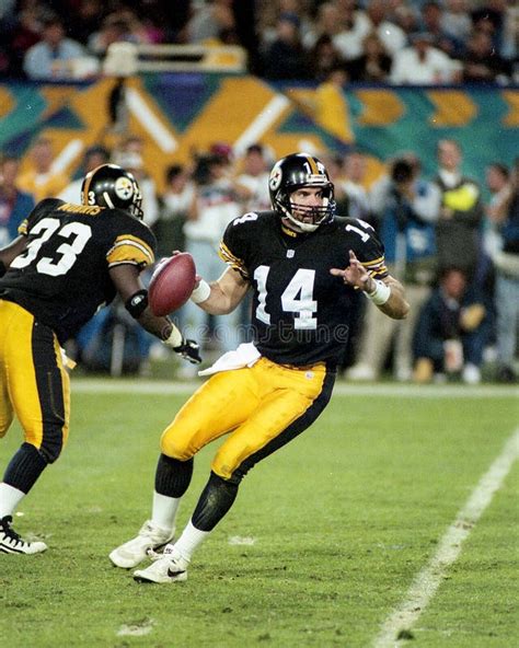 Neil O Donnell Pittsburgh Steelers Editorial Stock Photo Image Of