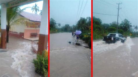 ini foto foto banjir belitung yang beredar di medsos netizen pun sampai ngeri melihatnya