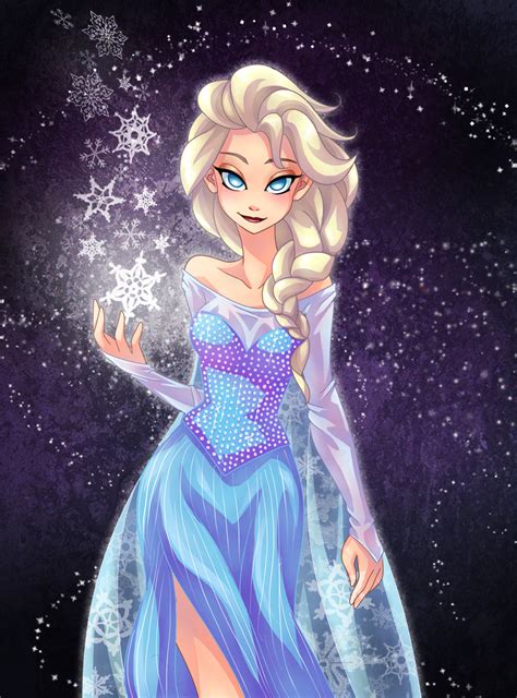 Elsa Elsa The Snow Queen Fan Art 36396862 Fanpop