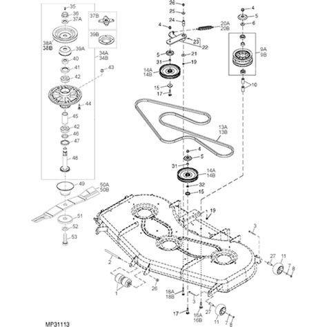 31 John Deere 60 Inch Mower Deck Parts Diagram Wiring Diagram List