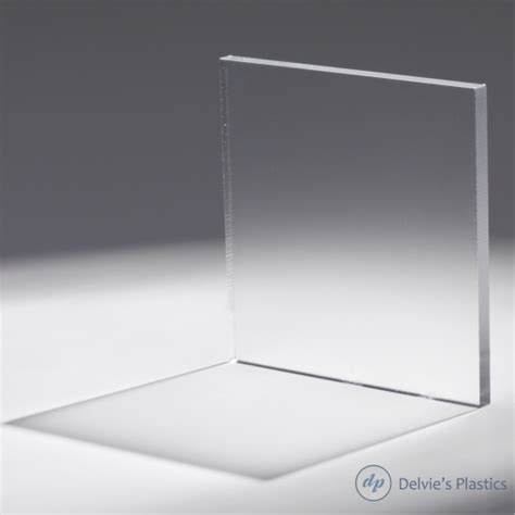 Acrylic Sheet 0080 X 24 X 48 Clear Matte Non Glare Business Office
