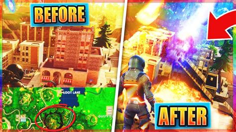 Fortnite Comet Hitting Tilted Towers What Day Does Fortnite Season 9