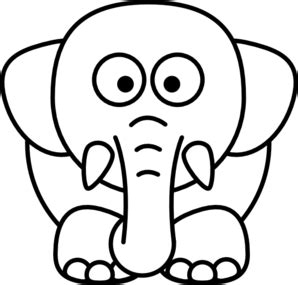 cute cartoon elephant - Animal playmats | Pinterest