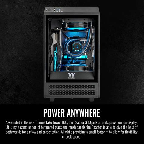 Buy Thermaltake Reactor 380 Liquid Cooled Pc Amd Ryzen 7 5800x Rtx