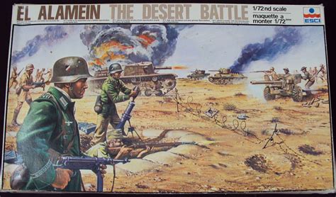 El Alamein Esci 172 War Art Wwii Art Model
