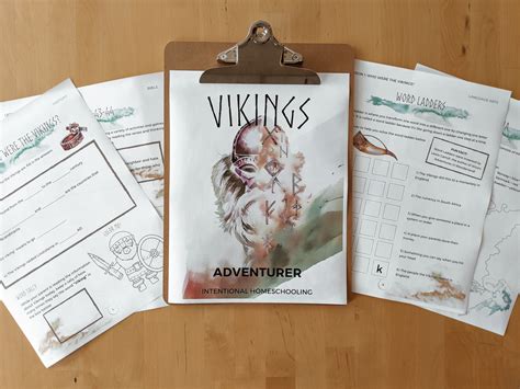 Vikings Unit Study Intentional Homeschooling