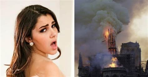 Incendio Di Notre Dame Valentina Nappi Ho Goduto I Credenti Sono Una Massa Di Cretini