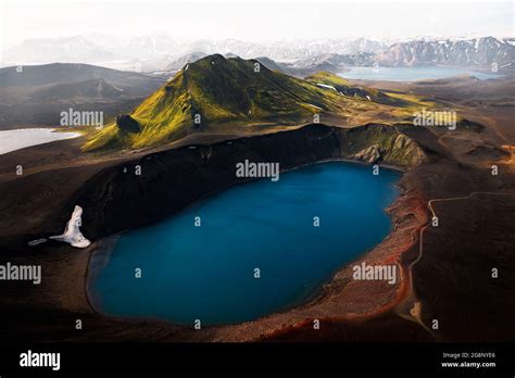 Iceland Crater Highland Hi Res Stock Photography And Images Alamy