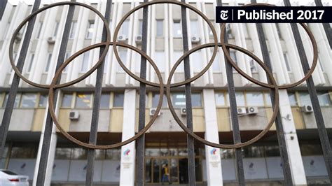 U S Says Russians Were Behind Cyberattacks On Antidoping Agency The New York Times