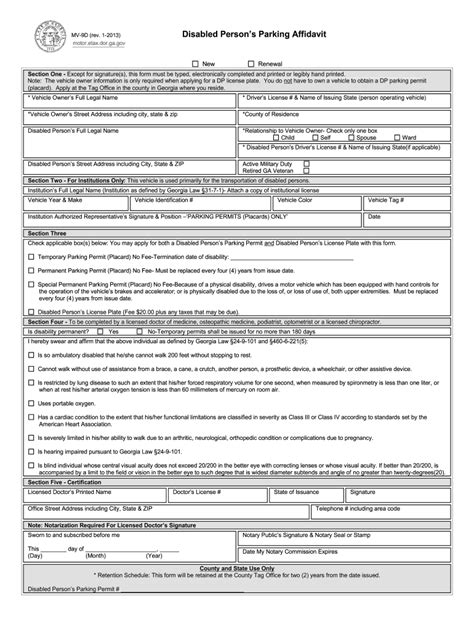 Ga Mv 9d 2013 2022 Fill And Sign Printable Template Online Us Legal