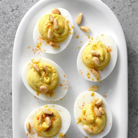 Slim Curried Deviled Eggs Recipe How To Make It