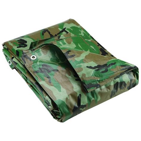 19 Ft X 29 Ft 4 In Camouflage All Purposeweather Resistant Tarp