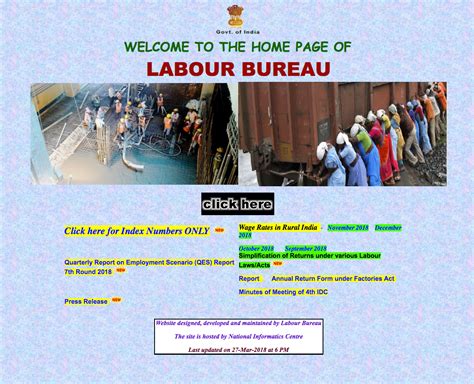 Labour Bureau Of The Government Of India 2007 Lettura