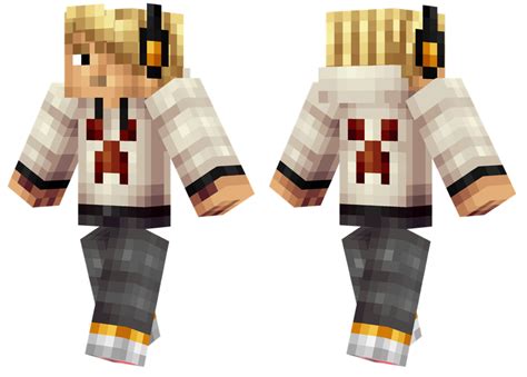 Blonde Teenager Minecraft Skins