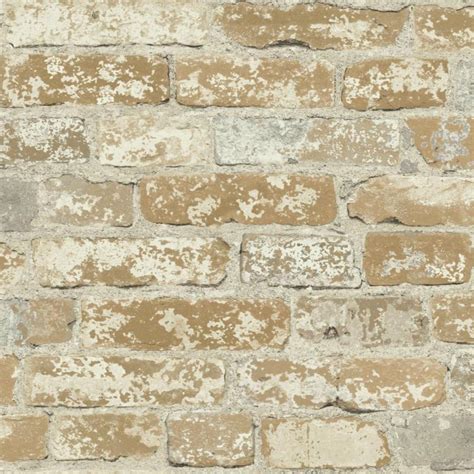 Faux Brick Wallpaper Peel And Stick Mural Wall