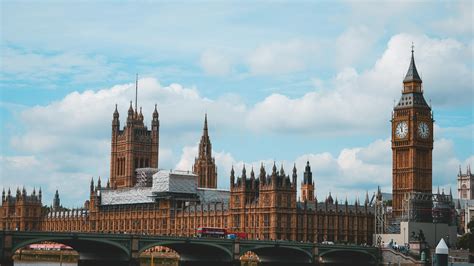 Palacio De Westminster Y Big Ben Londres Inglaterra · Fotos De Stock