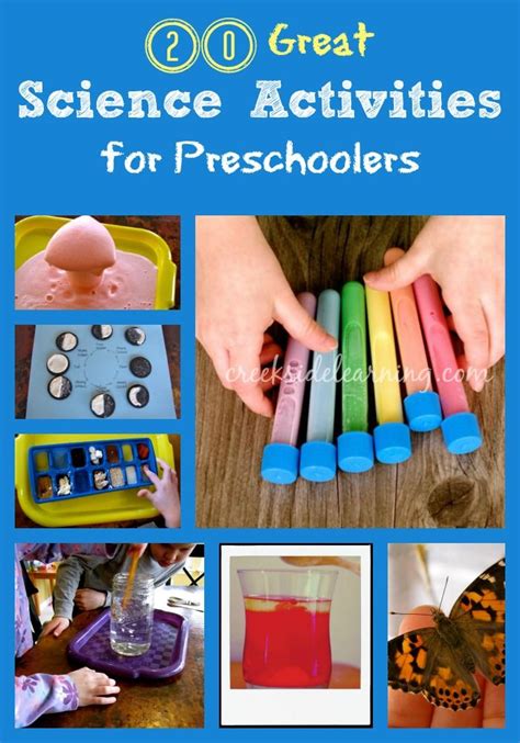 20 Great Science Activities For Preschoolers Preschool Science